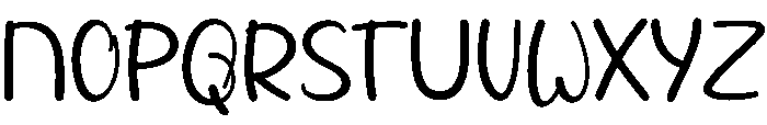 Junior Regular otf (400) Font LOWERCASE