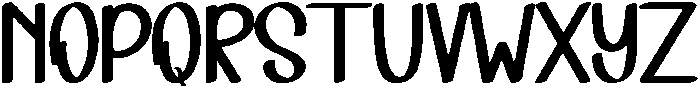 Junior Regular otf (400) Font UPPERCASE