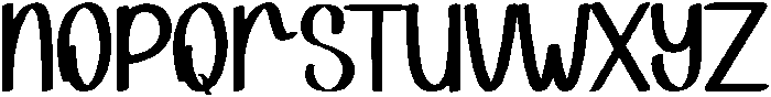 Junior Regular otf (400) Font LOWERCASE