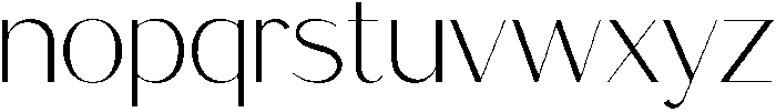 Juniper Light otf (300) Font LOWERCASE