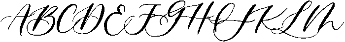 Juniper Regular otf (400) Font UPPERCASE