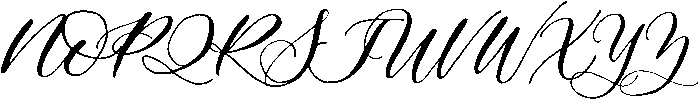 Juniper Regular otf (400) Font UPPERCASE