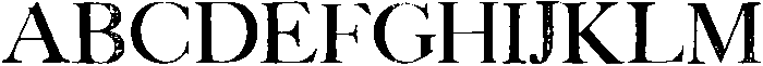 Juniper Regular otf (400) Font UPPERCASE