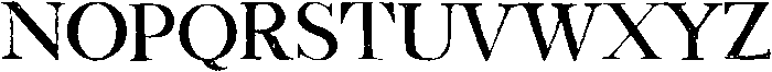 Juniper Regular otf (400) Font UPPERCASE