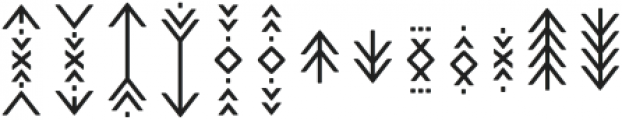 Juniper Symbol otf (400) Font UPPERCASE