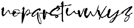 Juniper otf (400) Font LOWERCASE