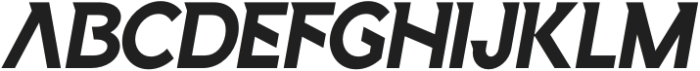 Junkwar Oblique otf (400) Font UPPERCASE