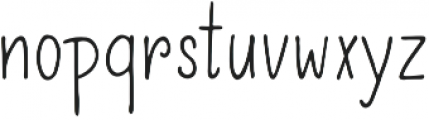 Juno Sans Serif otf (400) Font LOWERCASE