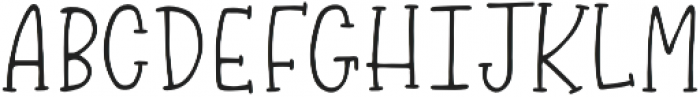 Juno Serif otf (400) Font UPPERCASE