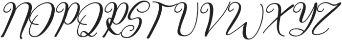 Jusline Italic Italic otf (400) Font UPPERCASE