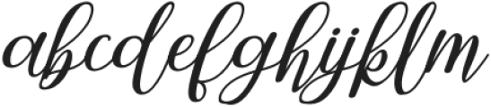 Jusline Italic Italic otf (400) Font LOWERCASE