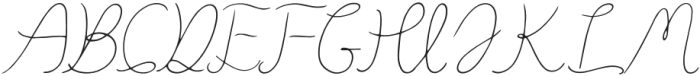 Just Because otf (400) Font UPPERCASE