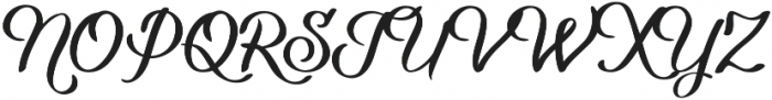 Just Peachy otf (400) Font UPPERCASE