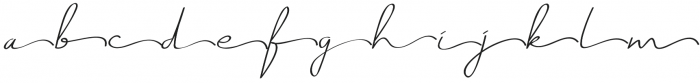 Just Signature Alternate otf (400) Font UPPERCASE