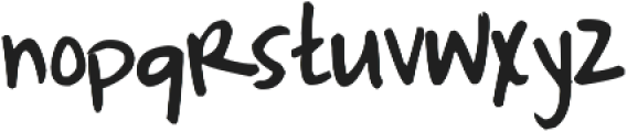 Just The Way You Are ttf (400) Font LOWERCASE