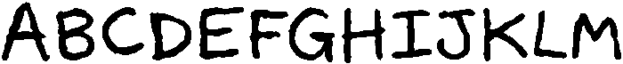 Just Write otf (400) Font UPPERCASE