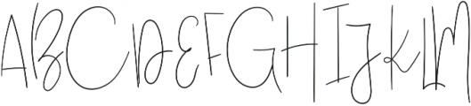 JustBecause Light otf (300) Font UPPERCASE