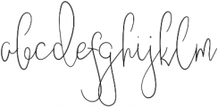 JustBecause Light otf (300) Font LOWERCASE