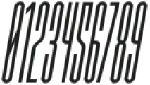 JustTall Italic ttf (400) Font OTHER CHARS