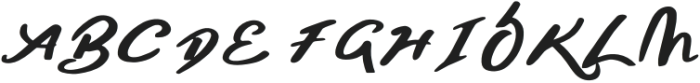 Just_Believe-Regular otf (400) Font UPPERCASE