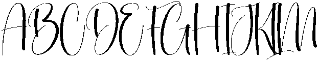 Justify Regular otf (400) Font UPPERCASE