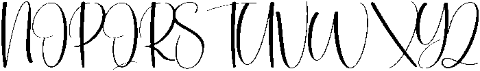 Justify Regular otf (400) Font UPPERCASE