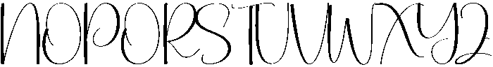 Justify Regular otf (400) Font UPPERCASE