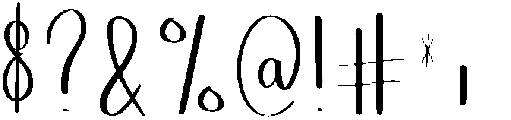 Justify Regular otf (400) Font OTHER CHARS