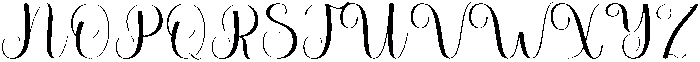 Justify Regular otf (400) Font UPPERCASE