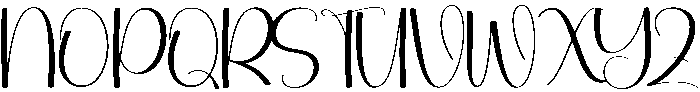Justify Regular otf (400) Font UPPERCASE