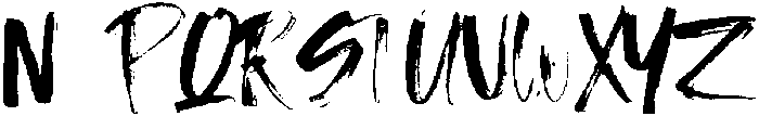 Justine otf (400) Font LOWERCASE