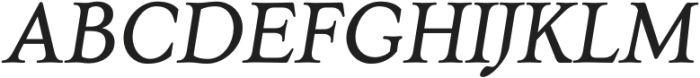 Justinia-BoldItalic otf (700) Font