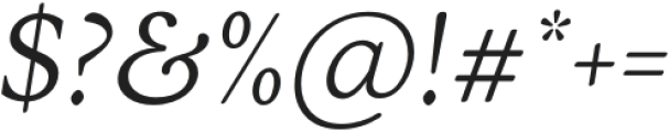 Justinia SemiBold Italic otf (600) Font OTHER CHARS