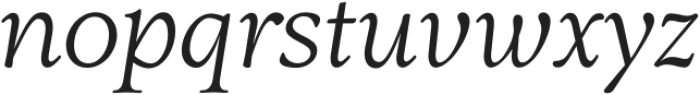 Justinia SemiBold Italic otf (600) Font LOWERCASE