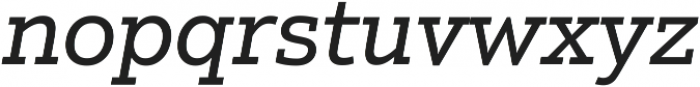 Justus Pro Italic ttf (400) Font LOWERCASE
