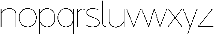 Juturu Blaarr Thin otf (100) Font LOWERCASE