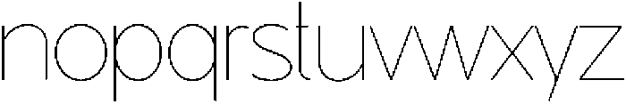Juturu Blaarr Thin ttf (100) Font LOWERCASE