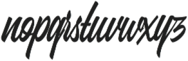 Juvenile TypeFace otf (400) Font LOWERCASE