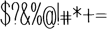 Juvenile otf (700) Font OTHER CHARS