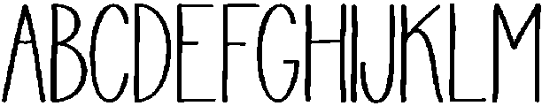 Juvenile otf (700) Font UPPERCASE