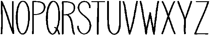 Juvenile otf (700) Font UPPERCASE