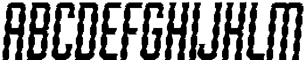 Juvenilia Inline Italic otf (400) Font UPPERCASE