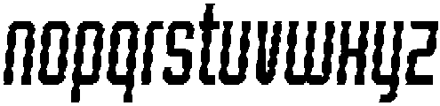 Juvenilia Inline Italic otf (400) Font LOWERCASE