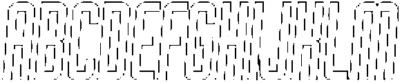 Juvenilia Outline Italic otf (400) Font UPPERCASE