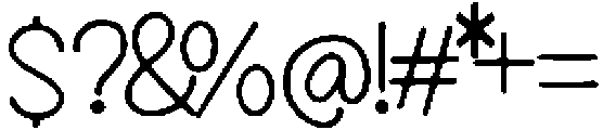 Juxihe ttf (400) Font OTHER CHARS