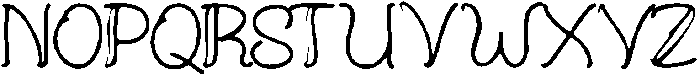 Juxihe ttf (400) Font UPPERCASE