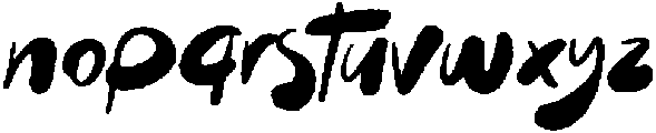 Juxtapost Regular otf (400) Font LOWERCASE