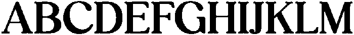 jukebox rewind Bold otf (700) Font UPPERCASE
