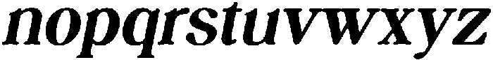 jukebox rewind ExtraBold Italic otf (700) Font LOWERCASE