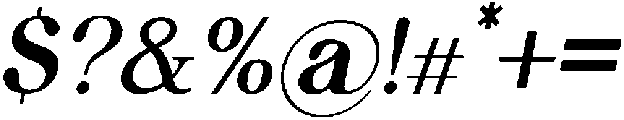jukebox rewind Italic otf (400) Font OTHER CHARS